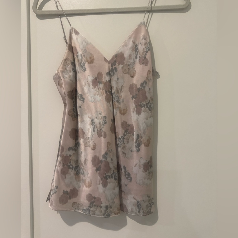 Cami NYC Floral Silk Camisole Top – Size XS